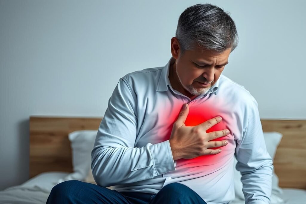 nyeri dada jantung