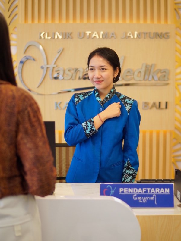 greeting admisi menyambut hangat pasien hasna medika